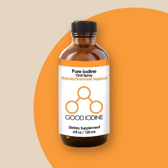 Good Iodine Gold Label Iodine 4 oz – Refill Bottle