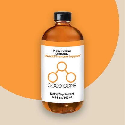 Good Iodine Gold Label Iodine 16.9 oz – Refill Bottle